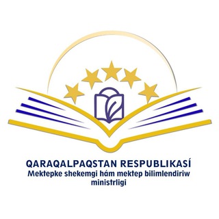 Аватар канала QR Mektepke shekemgi hám mektep bilimlendiriwi ministrligi