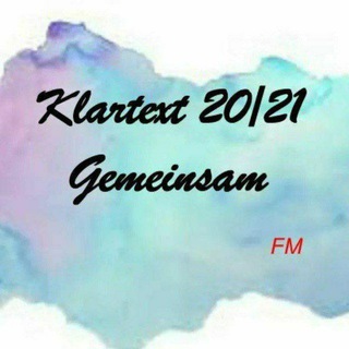 Klartext20/21-Gemeinsam channel avatar