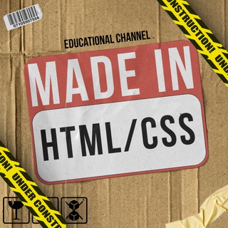 Made in HTML/CSS channel avatar