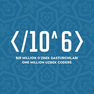 Аватар канала One Million Uzbek Coders