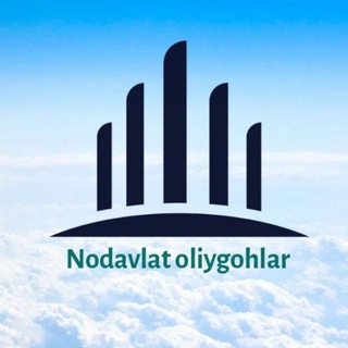 Аватар канала Nodavlat oliygohlar