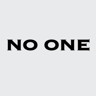 Аватар канала NO ONE