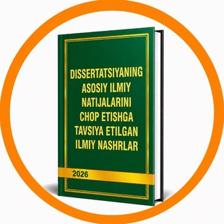 DISSERTATSIYA channel avatar