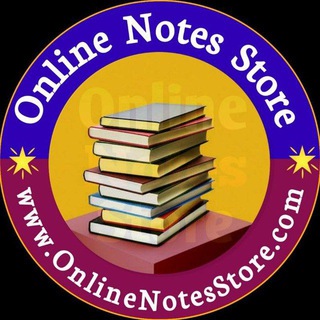 Аватар канала Online Notes Store | Online Notes, Quiz & Employment News Portal