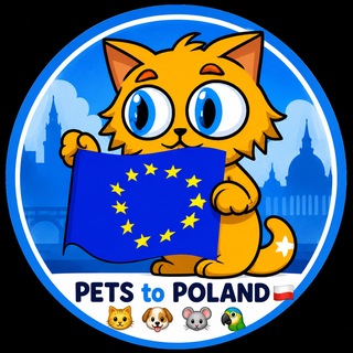 PETS to Poland 🇵🇱 🐱🐶🐭🦜 channel avatar