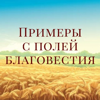 Примеры с полей Благовестия channel avatar