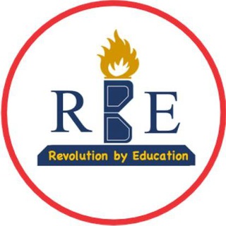 RBE- REVOLUTION BY EDUCATION channel avatar