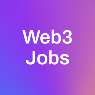 Remote Web3, AI, Crypto & Blockchain Jobs channel avatar