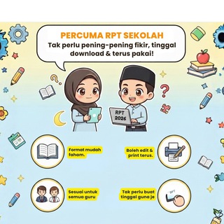 Аватар канала RPT & DSKP SEKOLAH RENDAH (SK)🏫