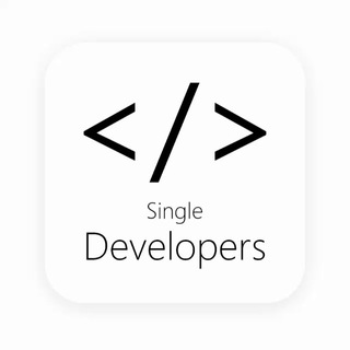Аватар канала Single Developers </>
