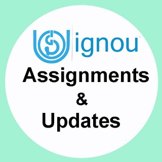 IGNOU Solved Assignments channel avatar