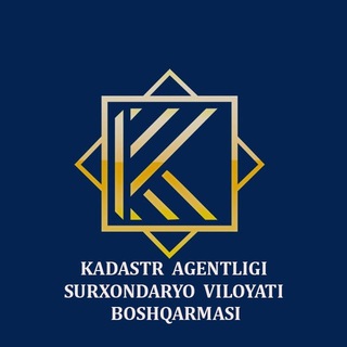 Аватар канала SURXONDARYO KADASTR