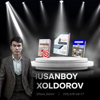 TARIX TILSIMI | Husanboy Xoldorov.uz channel avatar