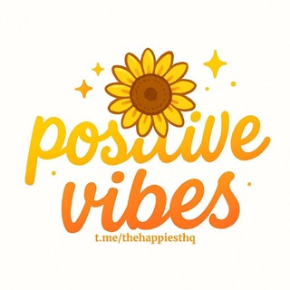Positive vibes channel avatar