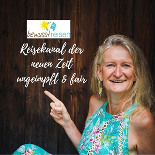 Аватар канала impfFREI reisen - 𝐛𝐞𝐰𝐮𝐬𝐬𝐭 𝐫𝐞𝐢𝐬𝐞𝐧 mit Jana