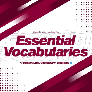 Essential Words | VOCABULARY channel avatar