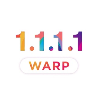 Аватар канала WARP 1.1.1.1