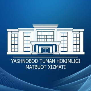 Аватар канала Yashnobod tumani hokimligi Matbuot xizmati/Пресс-служба Яшнабадского районного хокимията