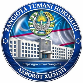 Zangiota tumani hokimligi rasmiy kanali channel avatar